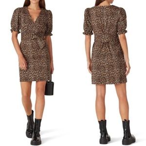 🔥 Marissa Webb 6 Leopard Animal Print EUC